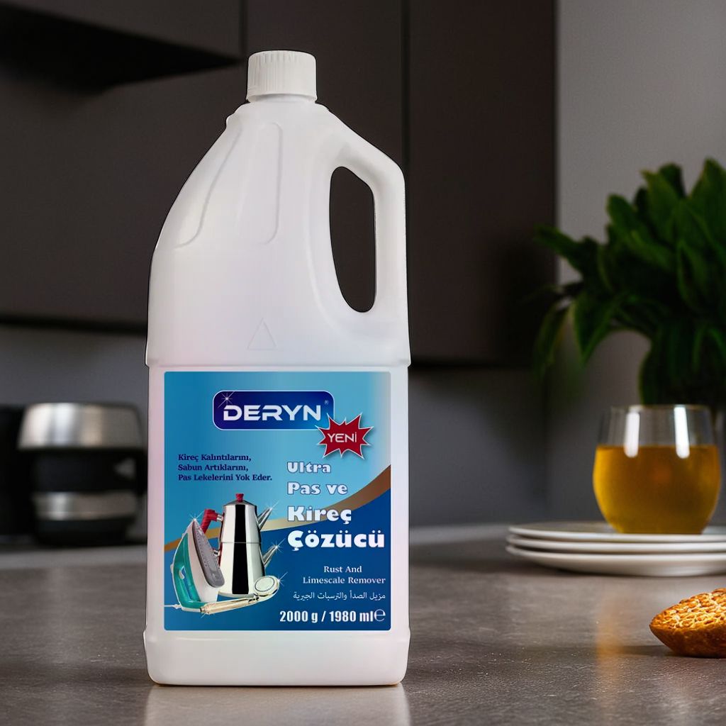 Deryn Pas ve Kireç Çözücü - Metal ve Seramik Yüzeylerde Güçlü Temizlik